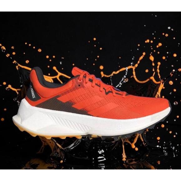 $180 adidas men Terrex Soulstride Ultra Trail Running Shoes SIZE 10.5 - Picture 2 of 10